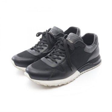 LOUIS VUITTON Runaway line sneakers Monogram eclipse canvas Black mens ＃7 1/2