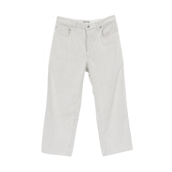 Christian Dior × KAWS corduroy pants cotton polyester White Gray Used mens #28