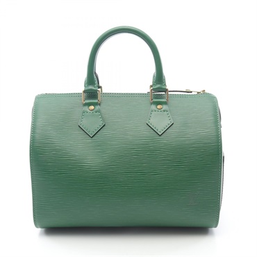 LOUIS VUITTON Speedy 25 Handbag M43014 Epi leather Borneo Green Used Women LV