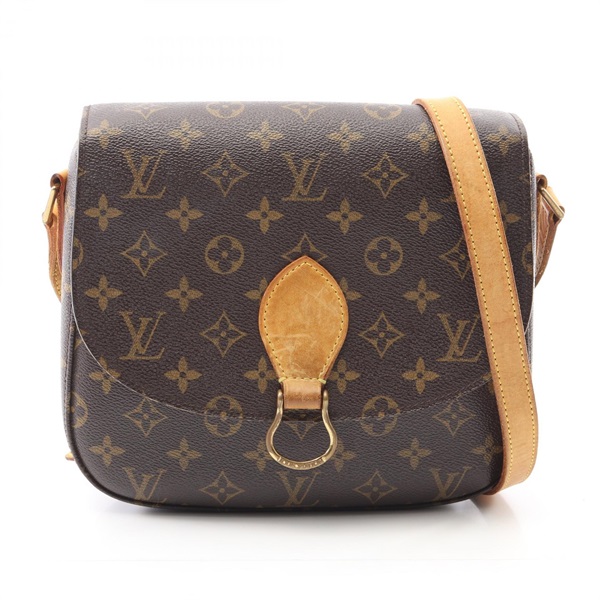 LOUIS VUITTON Saint Cloud GM Shoulder Bag M51242 Monogram canvas leather Used