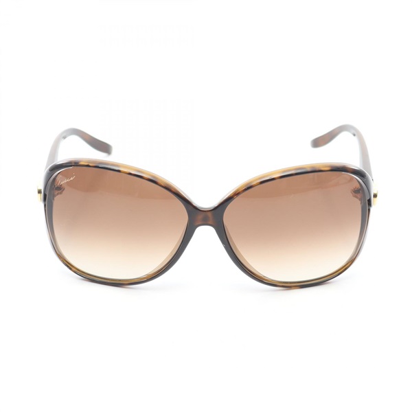 GUCCI sunglasses eyewear Plastic Brown Used Women