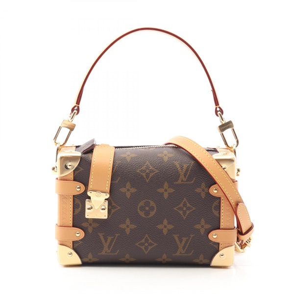 LOUIS VUITTON Side Trunk PM Shoulder Handbag M46815 Monogram canvas Used Women
