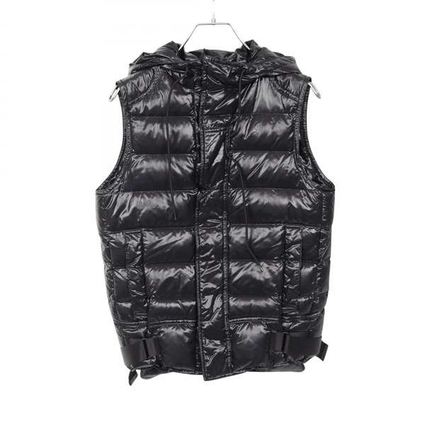 DIOR HOMME Down vest 7H4141380418 Nylon Black #38 Used mens