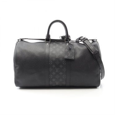 LOUIS VUITTON Keepall Bandouliere 50 Shoulder Travel Bag M53763 Leather Canvas