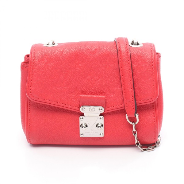 LOUIS VUITTON Saint Germain BB Chain houlder Bag M41772 Monogram empreinte Red