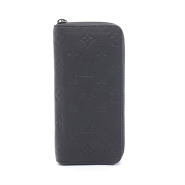 LOUIS VUITTON Zippy Wallet Vertical Around M69047 Monogram Taurillon Leather LV