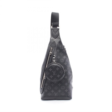 LOUIS VUITTON Duo Slingbag Crossbody Waist Bag M30936 Taigarama Canvas Leather