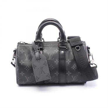 LOUIS VUITTON Keepall Bandouliere 25 Shoulder Handbag M46271 Monogram eclipse LV