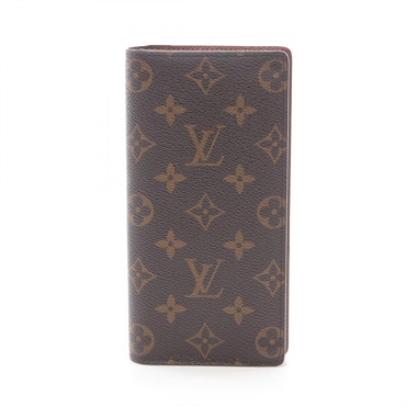 LOUIS VUITTON Portefeuille Brazza Bifold Purse M66540 Monogram canvas Brown LV