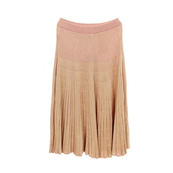 GUCCI Lovelight skirt Rayon Pink Beige Used Women #XS