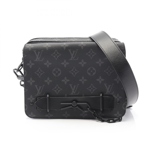 LOUIS VUITTON Steamer Messenger Shoulder crossbody Bag M45585 Monogram eclipse