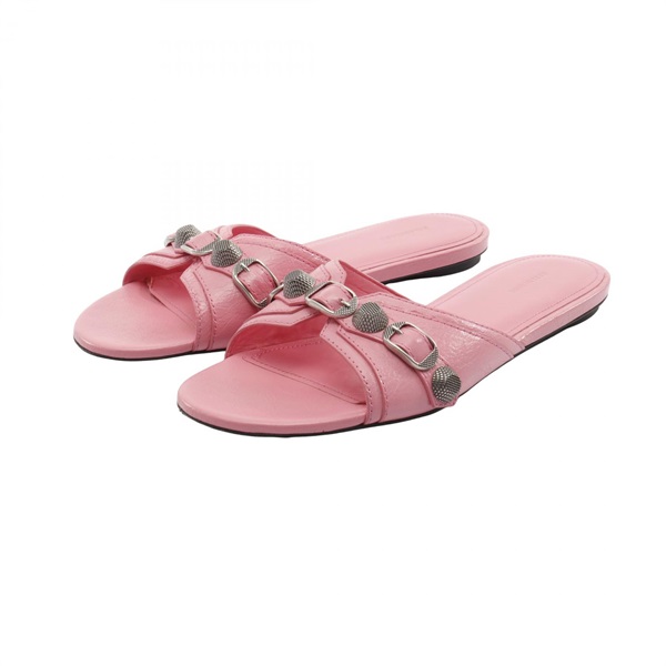 BALENCIAGA Le Cagole Sandals 694342 leather Pink #38 Used Women