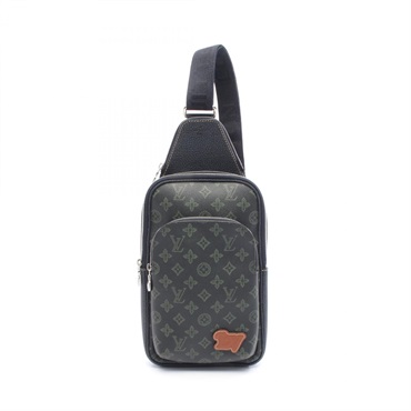 LOUIS VUITTON Avenue Sling waist bum bag M46344 LV Fall Monogram Record LV used