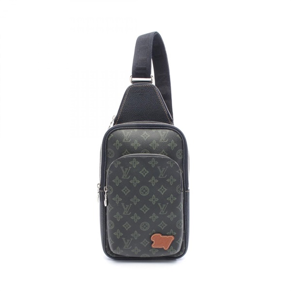 LOUIS VUITTON Avenue Sling waist bum bag M46344 LV Fall Monogram Record LV used