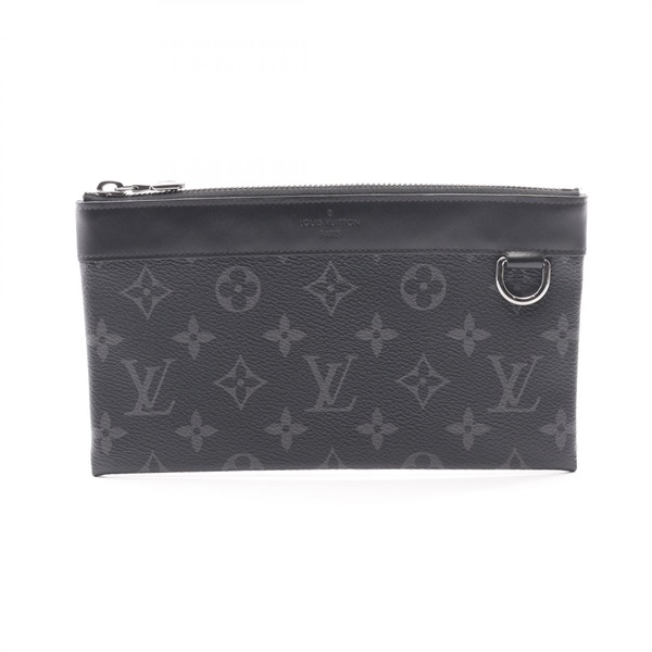 LOUIS VUITTON Discovery PM Pochette Clutch bag M44323Monogram Eclipse Black used