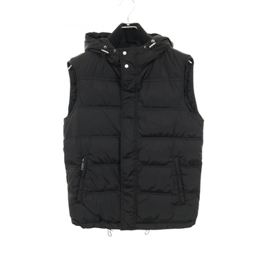 GUCCI Down Vest 244169 Nylon Black #46 Used mens