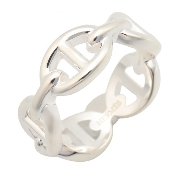 HERMES Enchainee PM Ring US size #5.5 #51 Silver 925 Women