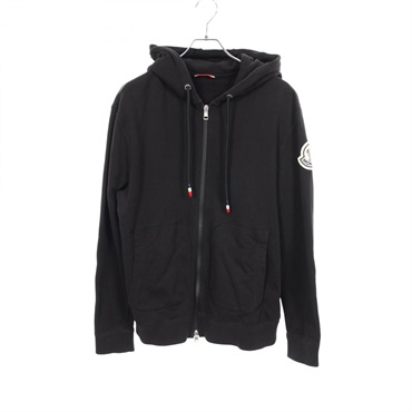 MONCLER GENIUS 2 MONCLER 1952 Hoodie Sweatshirt 8G70500 cotton Black Used size L