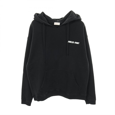 MONCLER GENIUS 7 FRAGMENT HIROSHI FUJIWARA Hoodie #L sweatshirt cotton Black