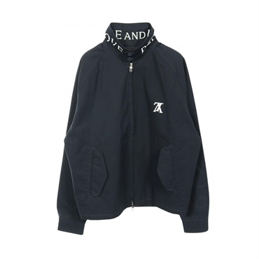LOUIS VUITTON PEACE AND LOVE Harrington Jacket cotton Navy Used mens size 52