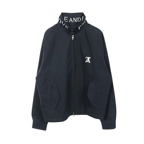 LOUIS VUITTON PEACE AND LOVE Harrington Jacket cotton Navy Used mens size 52