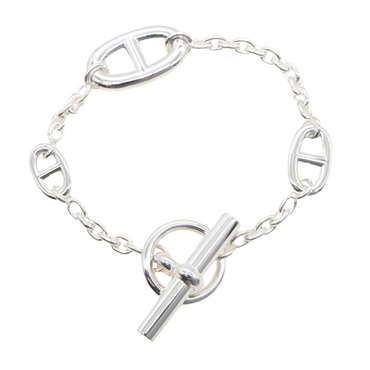 HERMES Chaine d'Ancre Farandoule Bracelet Silver925 Used Women