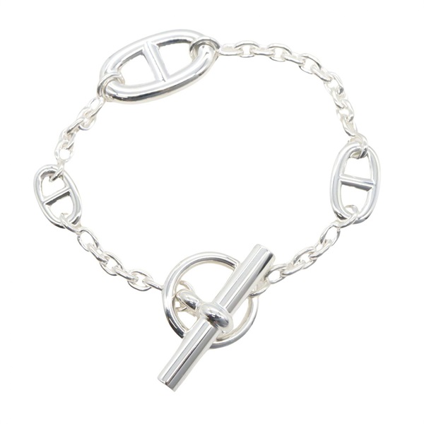 HERMES Chaine d'Ancre Farandoule Bracelet Silver925 Used Women