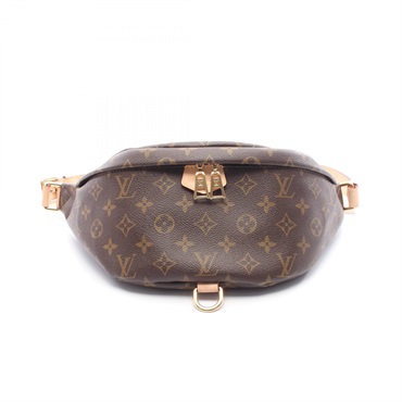 LOUIS VUITTON Bum Waist Belt Handbag M43644 Monogram canvas leather Brown Used
