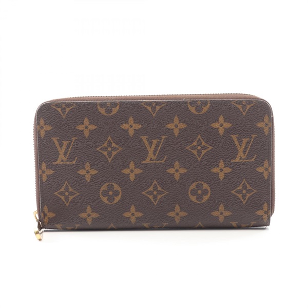 LOUIS VUITTON Zippy Organizer Long wallet M60002 Monogram canvas Brown Used LV