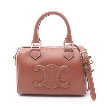 CELINE Small Boston Cuir Triomphe shoulder crossbody Handbag 4716824 leather