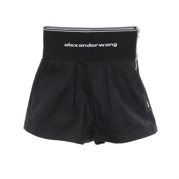 alexanderwang Shorts Denim pants #0 cotton Black Used Women