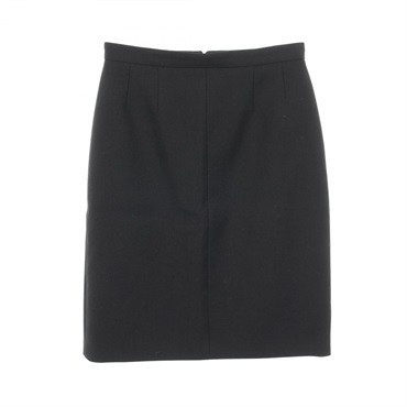 GUCCI Skirt #42 wool Black Women