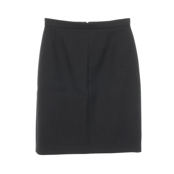 GUCCI Skirt #42 wool Black Women