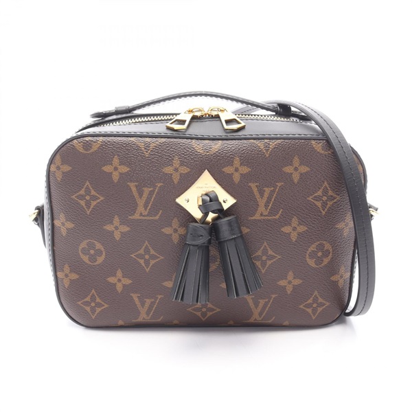 LOUIS VUITTON Saintonge Shoulder Hand Bag M43555 Monogram canvas Brown Used LV