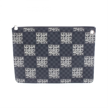 LOUIS VUITTON Pochette Jules GM Christopher Nemeth Business Clutch Bag N61232 LV