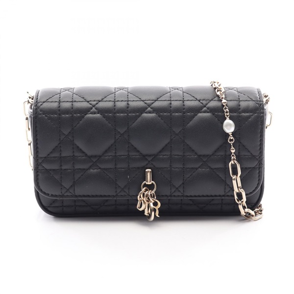 Christian Dior My Dior Talk Phone Chain Shoulder Bag S0977ONMJ_M900 leather CD