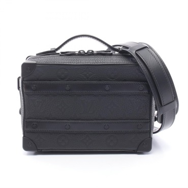 LOUIS VUITTON Handle Soft Trunk crossbody Shoulder Bag M59163 Trillon leather BK
