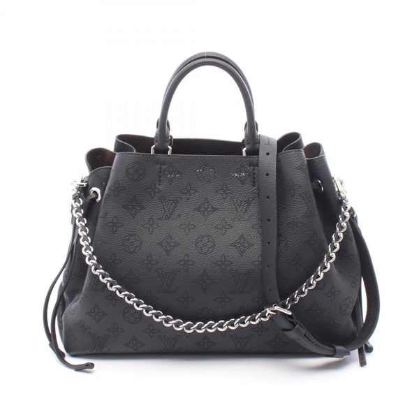 LOUIS VUITTON Bella Tote chain shoulder crossbody Bag M59200 Mahina Noir used LV