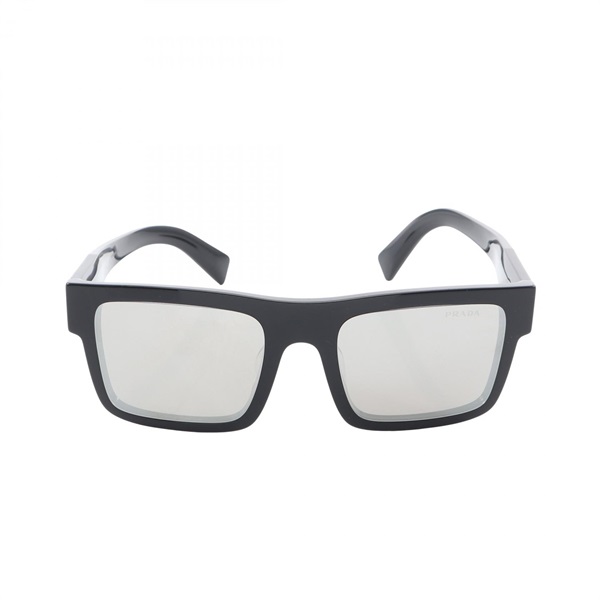 PRADA Mirror lens sunglasses Eyewear Plastic Black Used mens