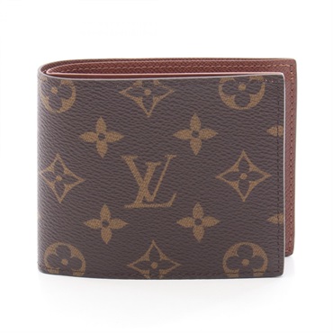 LOUIS VUITTON Portefeuille Marco NM Bi-fold wallet purse M62288 Monogram Brown