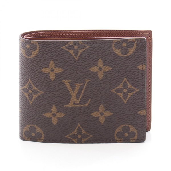 LOUIS VUITTON Portefeuille Marco NM Bi-fold wallet purse M62288 Monogram Brown