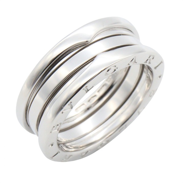 BVLGARI B-zero1 Ring 3 bands 18KWG White Gold Used Unisex US sie #58
