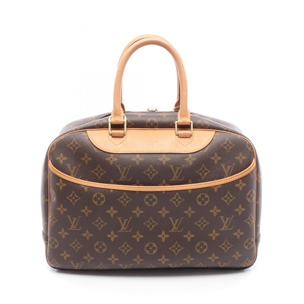 LOUIS VUITTON Deauville Bowling Vanity Handbag M47270 Monogram canvas Used LV