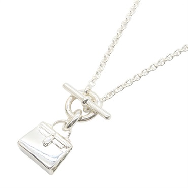 HERMES Amulette Kelly Necklace Pendant Silver925 Used women