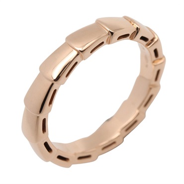 BVLGARI Serpenti Viper Ring 18KRG Pink Rose Gold Used Women US size #6.5 #53