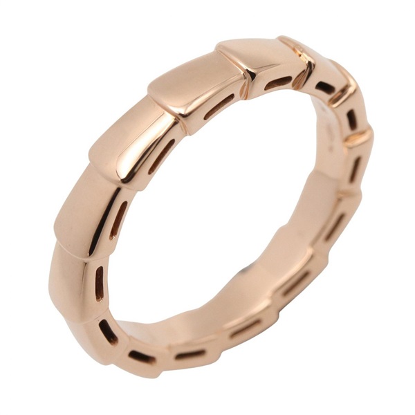 BVLGARI Serpenti Viper Ring 18KRG Pink Rose Gold Used Women US size #6.5 #53
