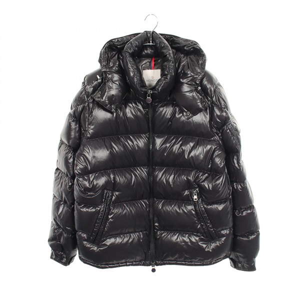 MONCLER MAYA Down jacket Coat 1A53600 Nylon Black Used mens size 5