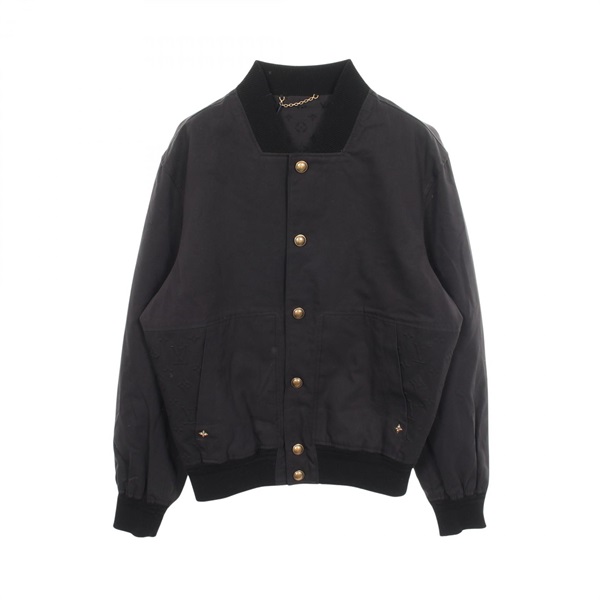 LOUIS VUITTON Light Bomber Blouson Jacket #48 RM262MQ L04 HVB42E cotton Rayon LV