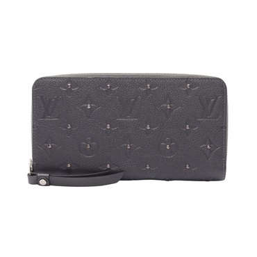 LOUIS VUITTON Zippy Wallet Around long purse M61442 Monogram empreinte Platine