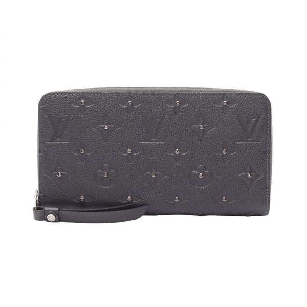 LOUIS VUITTON Zippy Wallet Around long purse M61442 Monogram empreinte Platine